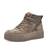 s.Oliver Damen Sneaker hoch High Top Rund, Grau (Taupe Comb.), 39 EU