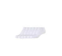 Sneakersocken S.OLIVER "Sneakersocken 6er Pack", Damen, Gr. 39/42, weiß, 75% Modal 23% Polyamid 2% Elasthan, uni, Socken (15209042-39) weiß