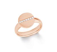 s.Oliver Damen-Statement-Ringe Edelstahl zirkonia '- Ringgröße 58 (18.5) 2021065