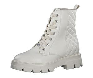s.Oliver Damen Stiefelette,Schnürboots,Fußbett,Cream,EU 40