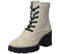 s.Oliver Damen Stiefeletten mit Absatz aus Kunstleder Blockabsatz, Braun (Taupe), 39 EU