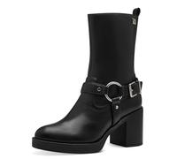 s.Oliver Damen Stiefeletten mit Absatz mit Schnalle Elegant, Schwarz (Black), 40 EU