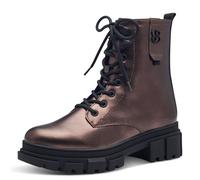 s.Oliver Stiefeletten Damen braun metallic Lace Up Boots 5-25214 - Größe 37