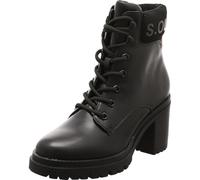 s.Oliver Damen Stiefeletten zum Schnüren mit Blockabsatz Vegan