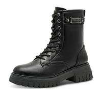 s.Oliver Damen Stiefeletten zum Schnüren mit Reißverschluss, Schwarz (Black), 39 EU