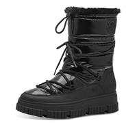 s.Oliver Damen Stiefeletten zum Schnüren Wasserabweisend Vegan, Schwarz (Black), 37 EU