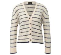 s.Oliver Damen Strickjacke - Alpakamix, V-Ausschnitt, Knopfleiste
