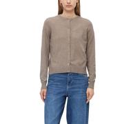 s.Oliver Damen Strickjacke - Regular Fit, Feinstrick, Knopfleiste, Rundhalsausschnitt