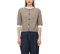 Kurzarm-Strickjacke mit Knopfleiste 42 braun 2186579.85W0.42