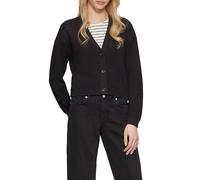 s.Oliver Damen Strickjacke - V-Ausschnitt, Strukturmuster, Knöpfe