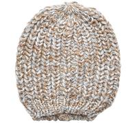 s.Oliver Damen Strickmütze 39.510.92.7748, Einfarbig, Gr. One Size, Mehrfarbig (Brown Knit 84X1)