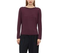s.Oliver Strickpullover RED LABEL U-Boot-Ausschnitt Baumwoll-Viskose 50/50 Gr. 42 Bordeaux