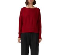 s.Oliver Damen Strickpullover - Feinstrick, U-Boot-Ausschnitt, Langarm