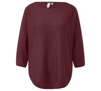 s.Oliver Damen Strickpullover - Loose Fit, Feinstrick, Fledermausärmel, 3/4-Ärmel