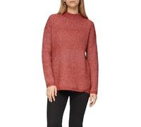 s.Oliver Damen Strickpullover - Oversize, Langarm, Stehkragen