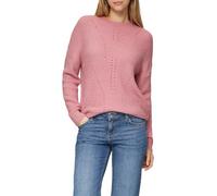 s.Oliver Damen Strickpullover - Regular Fit, Ajourmuster, Langarm