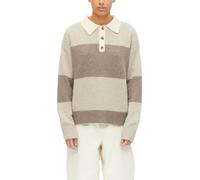 s.Oliver RED LABEL Poloshirt mit Umlegekragen in Dunkelbraun, Größe 44