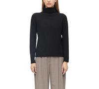 s.Oliver Rollkragenpullover Feinstrick mit Viskose Damen Größe 44 Schwarz
