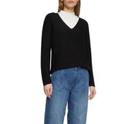 s.Oliver Damen Strickpullover - Regular Fit, V-Ausschnitt, Langarm