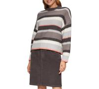 s.Oliver Damen Strickpullover - Relaxed Fit, gestreift, Langarm
