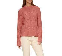 s.Oliver Damen Strickpullover - Zopfmuster, Relaxed Fit, Langarm