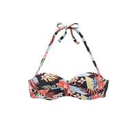 s.Oliver Damen Suki-14 Bikini, Black-Print, 38 / C EU