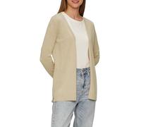 Cardigan aus Viskose-Baumwollmix 34 Beige