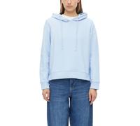 s.Oliver Damen Sweatshirt x Heidi Klum Kapuze Relaxed Fit Langarm Blau Größe 42