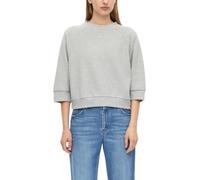 Weiches Sweatshirt mit 3/4-Ärmeln 42 grau 2182322.9400.42