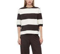 Gestreiftes Sweatshirt im Relaxed Fit 36 beige|schwarz 2180640.07G8.36
