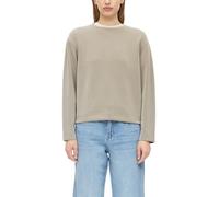 s.Oliver Damen Sweatshirt - Relaxed Fit, Weite Ärmel, Scuba-Material