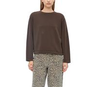 s.Oliver Damen Sweatshirt - Relaxed Fit, Weite Ärmel, Scuba-Material