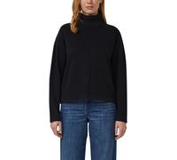 Weiches Sweatshirt mit hohem Rollkragen 38 schwarz 2172337.9999.38