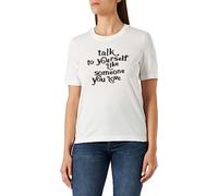 s.Oliver Damen T-Shirt Kurzarm,Creme 02d1,36