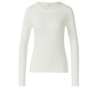 s.Oliver Damen T-Shirt Langarm 2172642 White 44