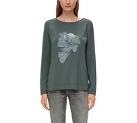 s.Oliver Damen T-Shirt Langarm Green 46