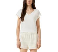 s.Oliver Damen T-Shirt - Loose Fit, V-Ausschnitt, Fledermausärmel