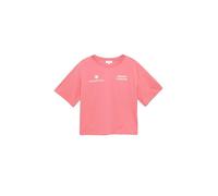 Oversized Baumwoll-T-Shirt mit Print 46 pink 2178724.42D1.46