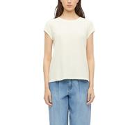 Baumwollshirt mit Rundhalsauschnitt und Garment Dye 40 beige 2178728.8000.40