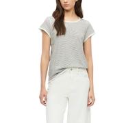 Flammgarn-T-Shirt mit Rollkante 36 creme 2182257.0210.36