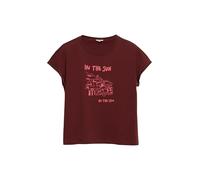 T-Shirt mit Frontprint 38 rot 2179403.39D3.38