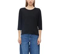 s.Oliver Damen T-Shirt - Relaxed Fit, Jersey, Rollsaum, 3/4-Ärmel