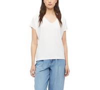 s.Oliver Damen T-Shirt - Relaxed Fit, V-Ausschnitt, Jersey