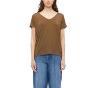Fließendes Jersey-Shirt mit überschnittenen Schultern 46 braun 2178717.8918.46
