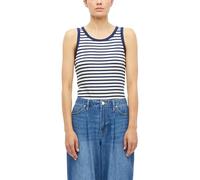 s.Oliver Red Label - Gestreiftes Tanktop blau/weiß - Gr. - 44