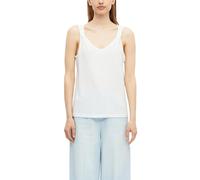 s.Oliver Damen T-Shirt - V-Ausschnitt, Relaxed Fit, Baumwoll-Jersey, ärmellos