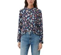 s.Oliver Damen T-Shirts T Shirts Langarm, Blau, 36 EU