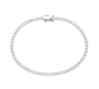 s.Oliver Damen Tennis Armband 2037762 Silber 925 Zirkonia synth.