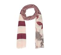 s.Oliver Red Label - Gestreiftes Tuch pink/rot - Gr. - ONE SIZE