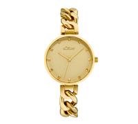 s.Oliver Damen Uhr Armbanduhr Edelstahl gold 2033522